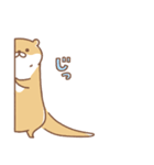 usamusiのカワウソ17（個別スタンプ：5）