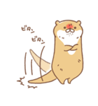 usamusiのカワウソ17（個別スタンプ：7）