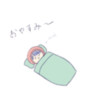 ちょっと病んでる子（個別スタンプ：4）