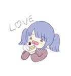 ちょっと病んでる子（個別スタンプ：14）