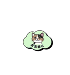 ミケ猫のつぶやきLINEスタンプ（個別スタンプ：12）