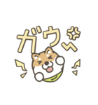 うごく！しば犬のぐだぐだスタンプ（個別スタンプ：22）