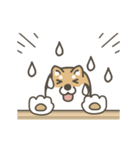 うごく！しば犬のぐだぐだスタンプ（個別スタンプ：23）