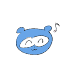 ポンコツあおだぬき（個別スタンプ：2）