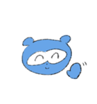 ポンコツあおだぬき（個別スタンプ：4）