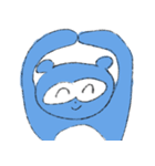ポンコツあおだぬき（個別スタンプ：5）