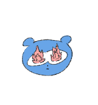 ポンコツあおだぬき（個別スタンプ：32）