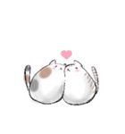 ぽちゃねこ(文字なしver.)（個別スタンプ：8）