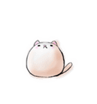 ぽちゃねこ(文字なしver.)（個別スタンプ：19）