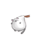ぽちゃねこ(文字なしver.)（個別スタンプ：39）