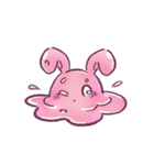 かわいくて愛らしい水滴ウサギ2（個別スタンプ：2）