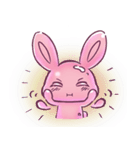 かわいくて愛らしい水滴ウサギ2（個別スタンプ：5）