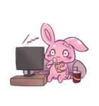 かわいくて愛らしい水滴ウサギ2（個別スタンプ：16）