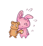 かわいくて愛らしい水滴ウサギ2（個別スタンプ：17）
