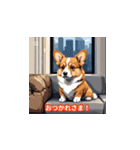 日常が楽しくなる犬のスタンプ（個別スタンプ：16）