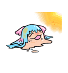 ウヅキさんとウミツキちゃん（個別スタンプ：30）