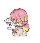 美魔女を自称するかあさんと娘たち。（個別スタンプ：2）