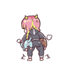 美魔女を自称するかあさんと娘たち。（個別スタンプ：4）