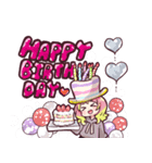 美魔女を自称するかあさんと娘たち。（個別スタンプ：11）