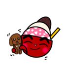 りんりんとテディの日常【日本語版】（個別スタンプ：3）