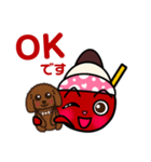 りんりんとテディの日常【日本語版】（個別スタンプ：11）