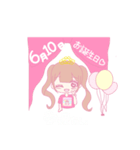 愛理たん♡生誕祭ライブTアニメスタンプ（個別スタンプ：1）