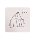 鉛筆で描いたえんぴつくん1（個別スタンプ：11）