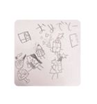 鉛筆で描いたえんぴつくん1（個別スタンプ：13）