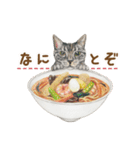 ほっこり猫と食べ物11(修正版）（個別スタンプ：19）