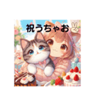 猫耳ガール⑪。土佐弁（個別スタンプ：10）