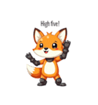 狐ロボットスタンプ（個別スタンプ：13）