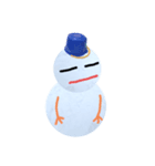 雪だるま 宗谷の日の出わかんない(稚内)（個別スタンプ：3）