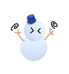 雪だるま 宗谷の日の出わかんない(稚内)（個別スタンプ：4）