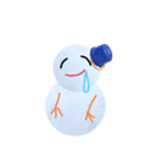 雪だるま 宗谷の日の出わかんない(稚内)（個別スタンプ：11）