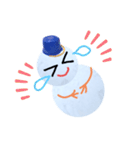 雪だるま 宗谷の日の出わかんない(稚内)（個別スタンプ：28）
