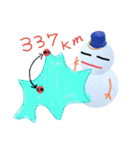 雪だるま 宗谷の日の出わかんない(稚内)（個別スタンプ：30）