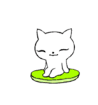 ねこちゃんスタンプ2文字なし（個別スタンプ：7）