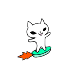 ねこちゃんスタンプ2文字なし（個別スタンプ：10）