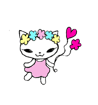 ねこちゃんスタンプ2文字なし（個別スタンプ：13）