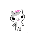 ねこちゃんスタンプ2文字なし（個別スタンプ：14）
