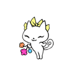 ねこちゃんスタンプ2文字なし（個別スタンプ：24）