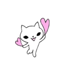 ねこちゃんスタンプ2文字なし（個別スタンプ：25）
