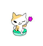 ねこちゃんスタンプ2文字なし（個別スタンプ：26）