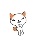 ねこちゃんスタンプ2文字なし（個別スタンプ：34）