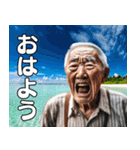 南国からこんにちは【爺さん】（個別スタンプ：2）