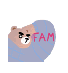 いたずらクマの英語スラング 3（個別スタンプ：11）