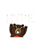 いたずらクマの英語スラング 3（個別スタンプ：18）