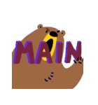 いたずらクマの英語スラング 3（個別スタンプ：23）