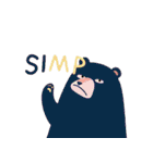 いたずらクマの英語スラング 3（個別スタンプ：33）
