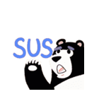 いたずらクマの英語スラング 3（個別スタンプ：34）